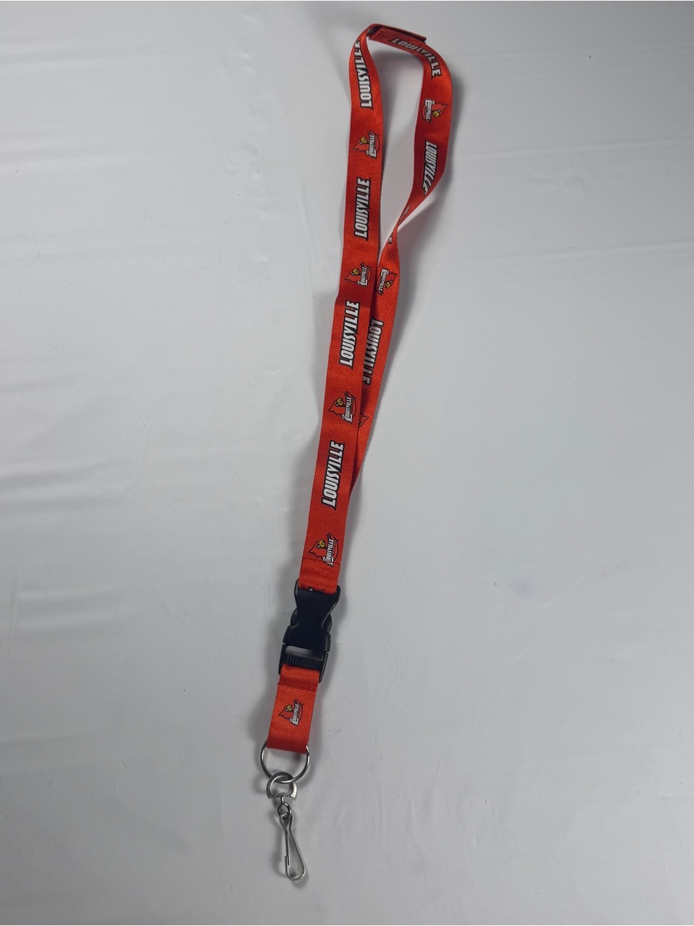 ✨ Louisville Cardinals Red NCAA Detachable Buckle Lanyard Keychain 🔴 ✨
